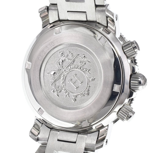 Hermès - Montre Clipper Diver chronographe à quartz en acier inoxydable 58 Facettes o256i3mjys