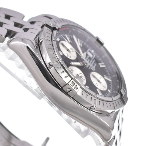 Breitling Chronomat - Montre chronographe automatique en acier, index diamants et nacre 58 Facettes dqr6e9vy03