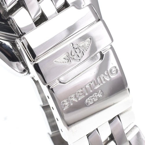 Breitling Chronomat - Montre chronographe automatique en acier, index diamants et nacre 58 Facettes dqr6e9vy03