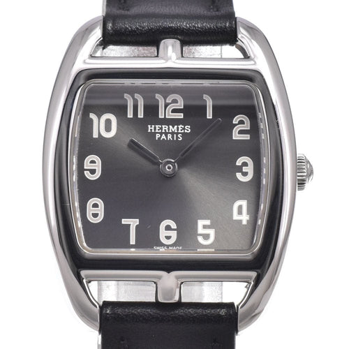 Hermès Cape Cod - Montre à quartz en acier inoxydable et cuir 58 Facettes hjji90uvys