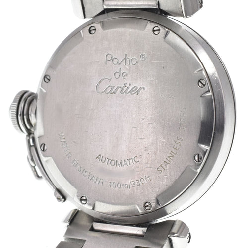 Cartier - Montre Pasha de Cartier automatique en acier inoxydable 58 Facettes nnsf6om5rg