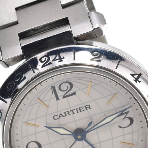 Cartier - Montre Pasha de Cartier automatique en acier inoxydable 58 Facettes nnsf6om5rg