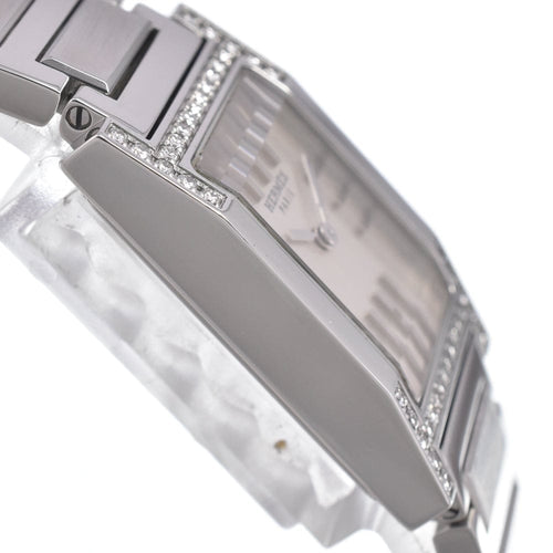 Hermès - Montre Tandem à quartz en acier inoxydable 58 Facettes fp33b3rngn