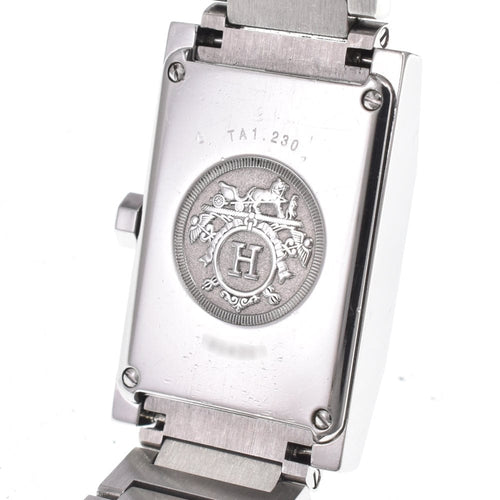Hermès - Montre Tandem à quartz en acier inoxydable 58 Facettes fp33b3rngn