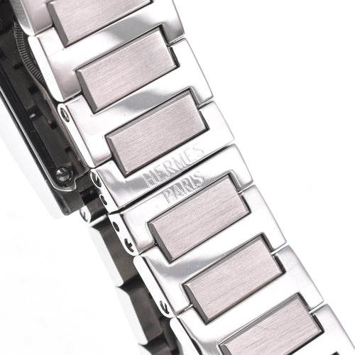 Hermès - Montre Tandem à quartz en acier inoxydable 58 Facettes fp33b3rngn