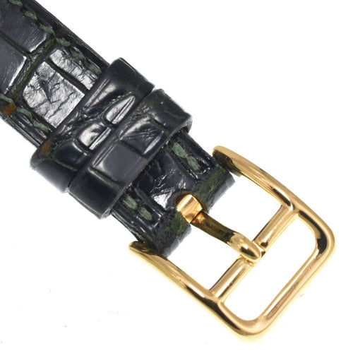 Hermès - Montre Kelly à quartz en métal plaqué or et cuir 58 Facettes s1rbmqr5ng