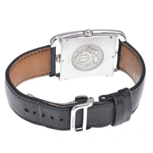 Hermès - Montre Cape Cod à quartz en acier inoxydable et cuir 58 Facettes ftv85ttnt3