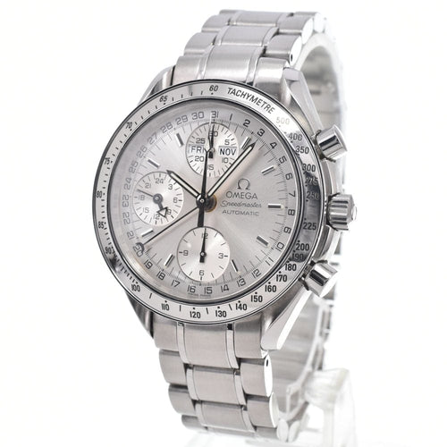 Omega - Montre Speedmaster Date/Day-Date chronographe automatique en acier inoxydable 58 Facettes lin8czk0qa