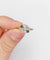 Bague ancienne en or 18k, diamants taille rose et pâtes de verre bleues 58 Facettes A07990