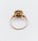 Bague marguerite ancienne en or rose 18k, diamants taille ancienne, vers 1900 58 Facettes A08005