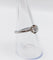 Bague solitaire Art déco en or blanc 18k et platine, diamant taille ancienne 58 Facettes A08006