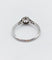 Bague solitaire Art déco en or blanc 18k et platine, diamant taille ancienne 58 Facettes A08006