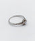 Bague solitaire Art déco en or blanc 18k et platine, diamant taille ancienne 58 Facettes A08006