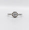 Bague solitaire Art déco en or blanc 18k et platine, diamant taille ancienne 58 Facettes A08006