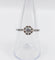 Bague solitaire Art déco en or blanc 18k et platine, diamant taille ancienne 58 Facettes A08006