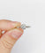 Bague solitaire Art déco en or blanc 18k et platine, diamant taille ancienne 58 Facettes A08006