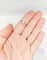Bague solitaire Art déco en or blanc 18k et platine, diamant taille ancienne 58 Facettes A08006