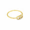 Messika - Bague Move Uno Semi Pavée en or jaune 750/000 avec diamants 58 Facettes 36065