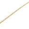 Bracelet ligne en or jaune 750 et diamants 58 Facettes 36119