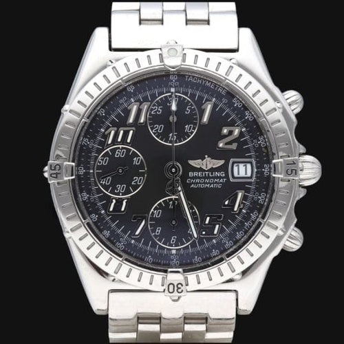 Breitling - Montre Chronomat Blackbird chronographe 58 Facettes MT46138