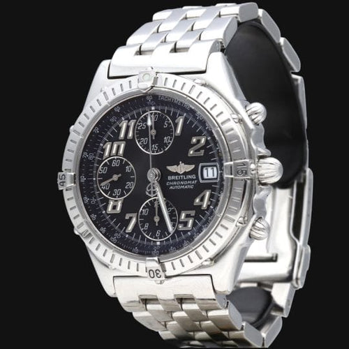 Breitling - Montre Chronomat Blackbird chronographe 58 Facettes MT46138