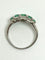 Bague 55 House of R&D - Bague sculpturale en platine 900, émeraudes colombiennes 1,20 ct et diamants 58 Facettes Anello Smeraldi Colombia
