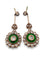 Boucles d'oreilles Boucles d’oreilles pendantes vintage en or avec diamants 58 Facettes 494/26 F