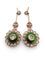 Boucles d'oreilles Boucles d’oreilles pendantes vintage en or avec diamants 58 Facettes 494/26 F