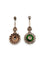 Boucles d'oreilles Boucles d’oreilles pendantes vintage en or avec diamants 58 Facettes 494/26 F