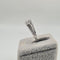 Bague 57 Bague en or blanc 18k sertie de diamants 58 Facettes #5073