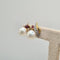Boucles d'oreilles Boucles d’oreilles en or jaune 18k avec perle de culture 58 Facettes #5075