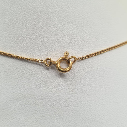 Collier Chaîne en or jaune 18k 58 Facettes #5076