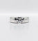 Bague 54 Bague jonc bombé Art déco en or blanc 18k avec diamant taille ancienne 0,75 ct 58 Facettes A08034