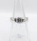 Bague 54 Bague jonc bombé Art déco en or blanc 18k avec diamant taille ancienne 0,75 ct 58 Facettes A08034
