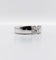 Bague 54 Bague jonc bombé Art déco en or blanc 18k avec diamant taille ancienne 0,75 ct 58 Facettes A08034