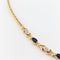 Collier Collier deux ors 18 carats, saphirs et diamants 58 Facettes 38001