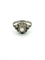 Bague 60 Bague ancienne en or blanc 18k avec diamant taille ancienne 58 Facettes 632/26 D shd