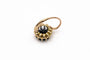 Boucles d'oreilles Boucles d’oreilles vintage en or jaune, saphirs de 3,20 ct 58 Facettes 13581