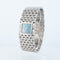 Montre Cartier Panthère Ruban - Montre en acier à cadran en nacre bleue 58 Facettes 607