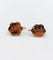 Boucles d'oreilles Boucles d’oreilles dormeuses en or rose 18k, décor floral, vers 1900 58 Facettes A07960