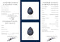 Saphir étoilé naturel - Pierre cabochon goutte de 5,375 ct 58 Facettes #26-162-CRSPNT