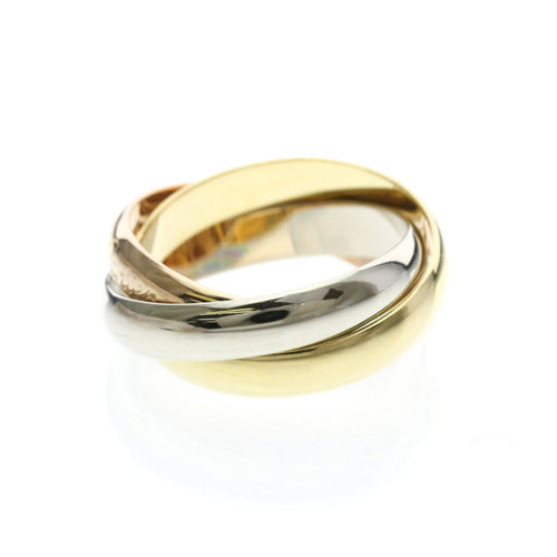 Bague Cartier Trinity - Bijou en or tricolore 18k 58 Facettes troojhk6bs