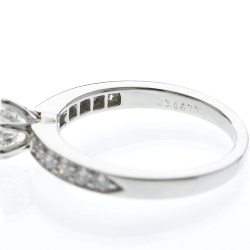 Bague 52 Tiffany & Co. - Bague solitaire en platine, diamant F/VS1 58 Facettes njbvo4rsid
