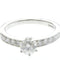 Bague 52 Tiffany & Co. - Bague solitaire en platine, diamant F/VS1 58 Facettes njbvo4rsid