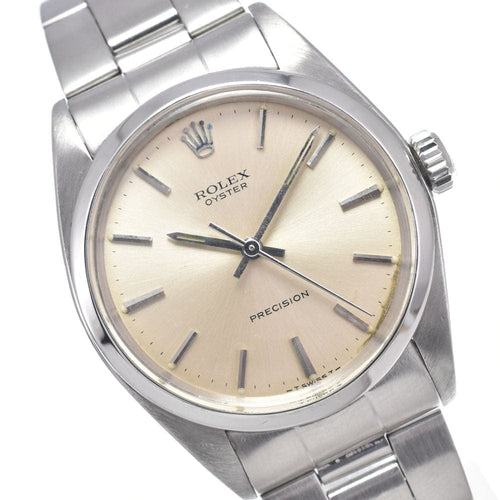 Montre Rolex Oyster Precision - Montre en acier 58 Facettes crjpfaho2m