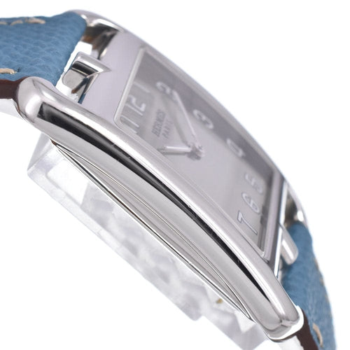 Montre Hermès - Montre Cape Cod à quartz en acier inoxydable et cuir 58 Facettes hte8dcrm1s