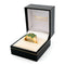 Bague 59.5 Bague pavée en or jaune 18k avec émeraudes et diamants 58 Facettes C3A0873746D6496299E553C4B70E4B58