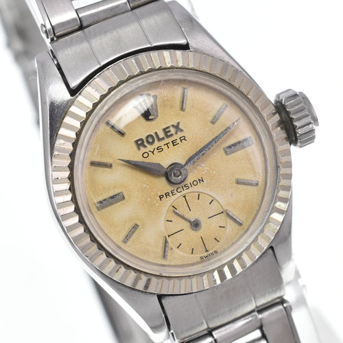 Montre Rolex - Montre Oyster Precision en acier 58 Facettes ns06tgk96v