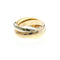 Bague Cartier - Bijou Trinity en or tricolore 18k 58 Facettes xk774q42v0