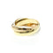 Bague Cartier - Bijou Trinity en or tricolore 18k 58 Facettes xk774q42v0